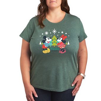 Disney's Mickey & Minnie Mouse Plus Winter Wishes Graphic Tee