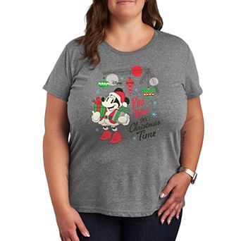 Disney's Minnie Mouse Plus Christmas Time Graphic Tee