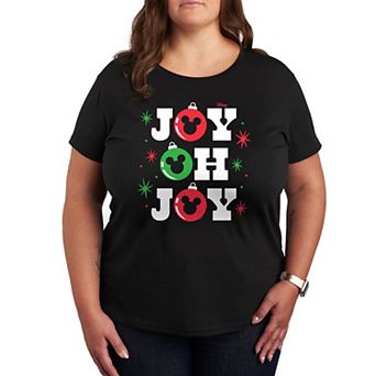 Disney's Mickey Mouse Plus Joy Oh Joy Graphic Tee