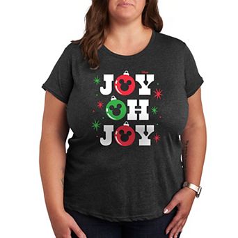 Disney's Mickey Mouse Plus Joy Oh Joy Graphic Tee