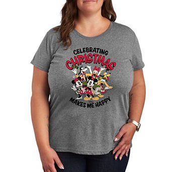 Disney's Mickey Mouse & Friends Plus Celebrating Christmas Graphic Tee
