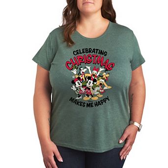 Disney's Mickey Mouse & Friends Plus Celebrating Christmas Graphic Tee