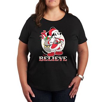 Disney's Mickey Mouse Plus Believe Graphic Tee