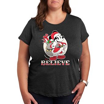 Disney's Mickey Mouse Plus Believe Graphic Tee