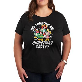 Disney's Mickey Mouse & Friends Plus Christmas Party Graphic Tee