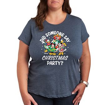 Disney's Mickey Mouse & Friends Plus Christmas Party Graphic Tee