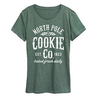 Women's North Pole Cookie Co. Graphic Tee