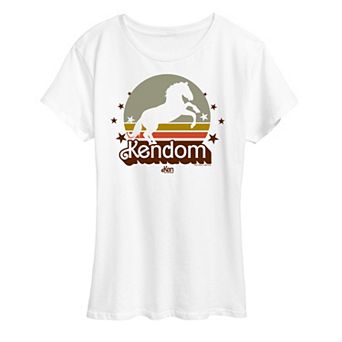Women's Barbie The Movie Kendom Western Graphic Tee