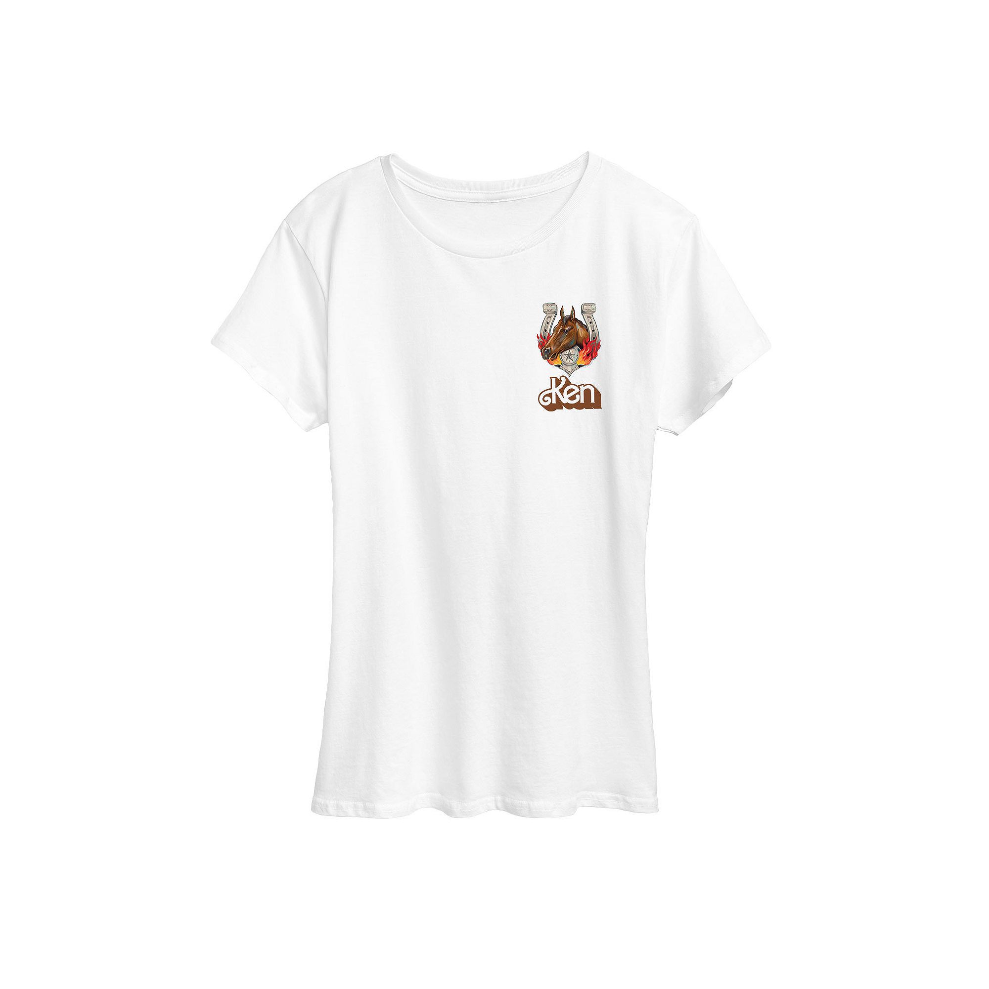 Womens Barbie The Movie Mojo Dojo Graphic Tee, Girls, Size: Small, White