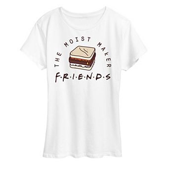 Women's Friends Moist Maker Graphic Tee