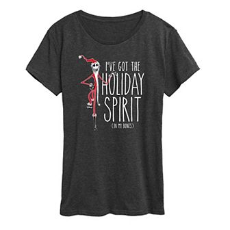 Disney's Nightmare Before Christmas Women's In My Bones Graphic Tee