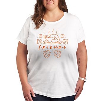 Plus Friends Logo With Turkey Graphic Tee