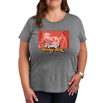 Plus Friends Happy Turkey Day Graphic Tee