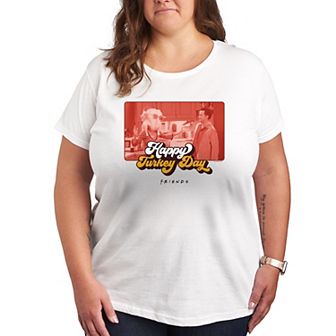 Plus Friends Happy Turkey Day Graphic Tee