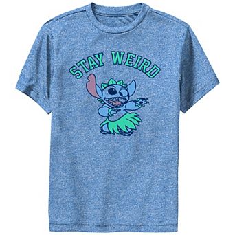 Disney's Lilo & Stitch Boys 8-20 Stay Weird Stitch Performance Tee