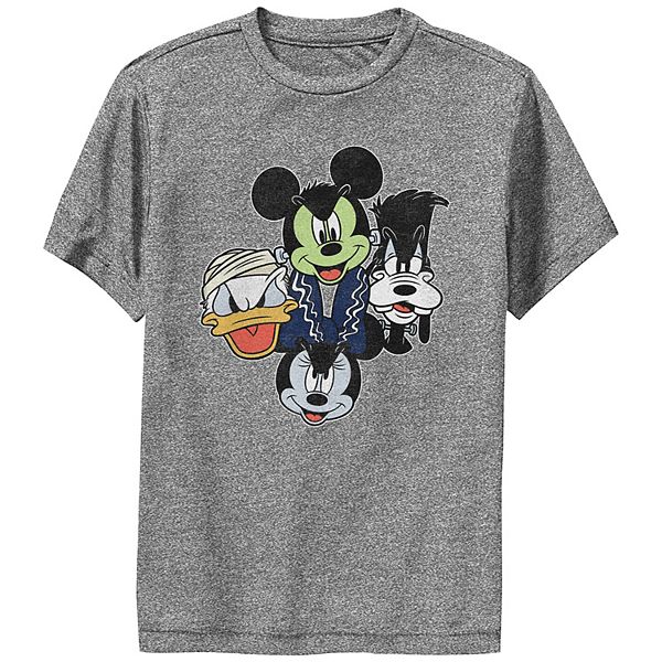 Disney's Mickey Mouse & Friends Boys 8-20 Halloween Heads Performance Tee