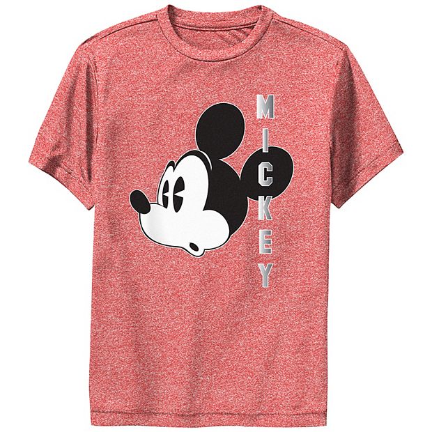 Disney's Mickey Mouse Boys 8-20 Surprised Face Performance Tee