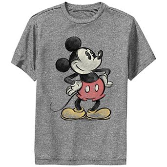 Disney's Mickey Mouse Boys 8-20 Color Sketch Performance Tee