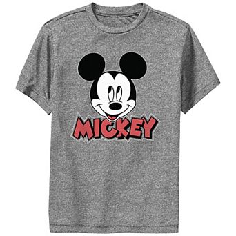 Disney's Mickey Mouse Boys 8-20 Vintage Smile Performance Tee