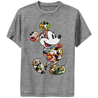 Disney's Mickey Mouse Boys 6-20 Vintage Cartoons Performance Tee
