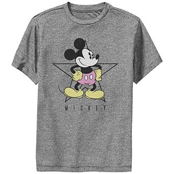 Disney's Mickey Mouse Boys 8-20 Star Pose Performance Tee