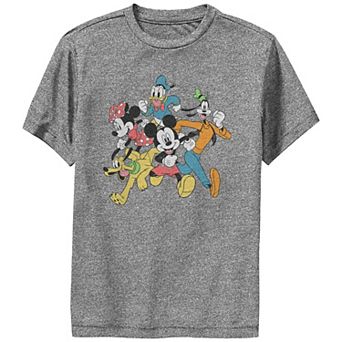 Disney's Mickey Mouse & Friends Boys 8-20 Running Together Performance Tee