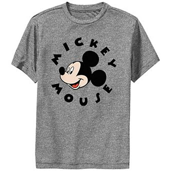 Disney's Mickey Mouse Boys 6-20 Smiley Face Performance Tee