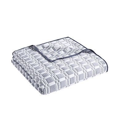 Madison Park Raine 3-Piece Reversible Matelassé Coverlet Set