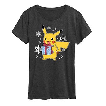 Women's Pokemon Pika Presents Tee