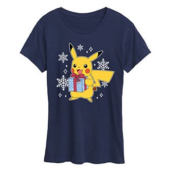 Women's Pokemon Pika Presents Tee