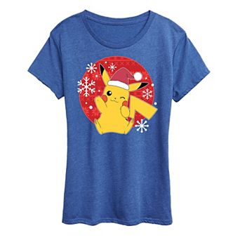 Women's Pokemon Pikachu Ugly Sweater Tee