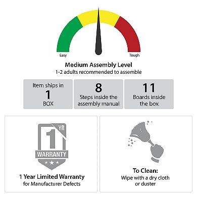 Ameriwood Home Cass Coffee Table