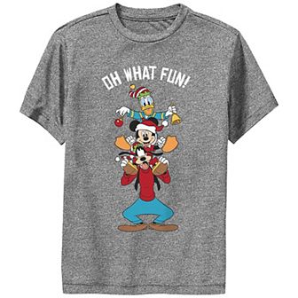 Disney's Mickey Mouse & Friends Boys 8-20 Christmas Fun Performance Tee