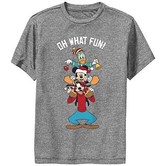 Disney's Mickey Mouse & Friends Boys 8-20 Christmas Fun Performance Tee
