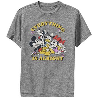 Disney's Mickey Mouse & Friends Boys 8-20 Everything Is Alright Performance Tee