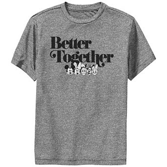 Disney's Mickey Mouse & Friends Boys 8-20 Better Together Performance Tee