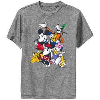 Disney's Mickey Mouse & Friends Boys 8-20 Classic Group Performance Tee