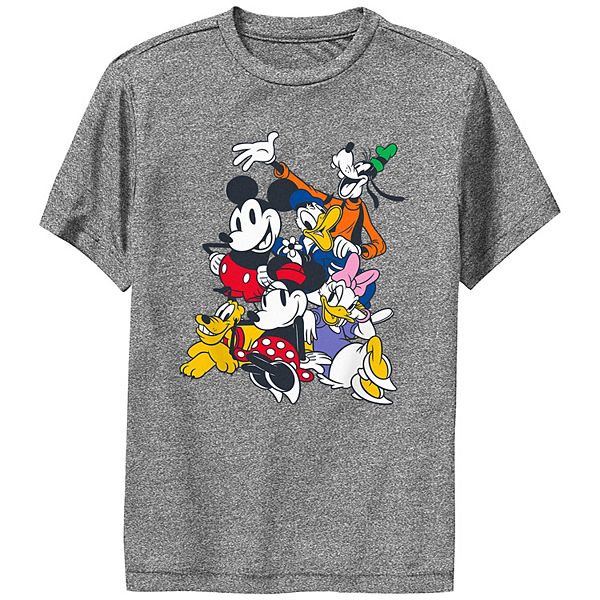 Disney's Mickey Mouse & Friends Boys 8-20 Classic Group Performance Tee