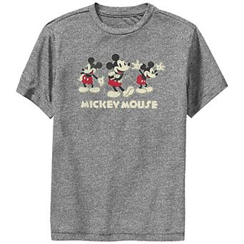 Disney's Mickey Mouse Boys 8-20 Triple Fun Performance Tee