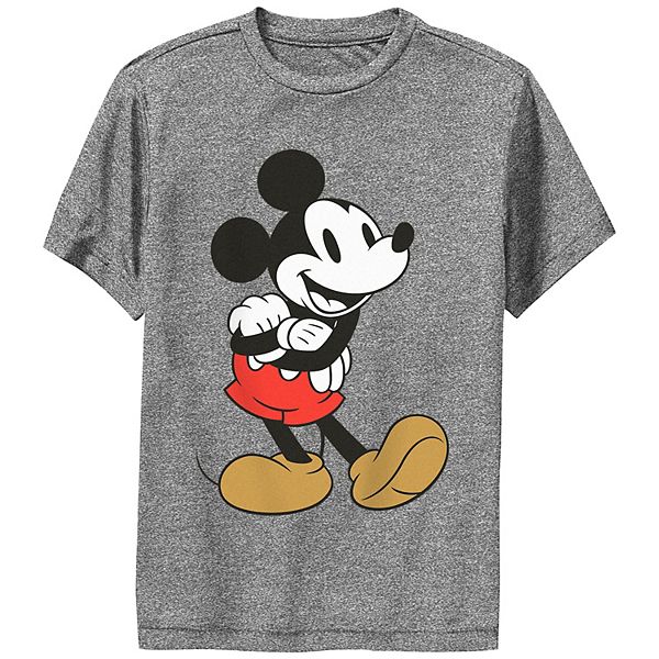 Disney's Mickey Mouse Boys 8-20 Crossed Arms Performance Tee