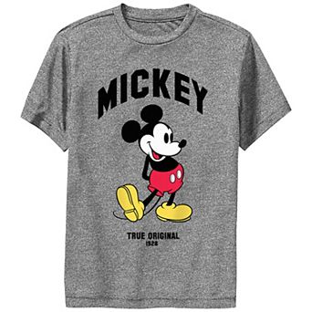 Disney's Mickey Mouse Boys 8-20 True Original 1928 Performance Tee