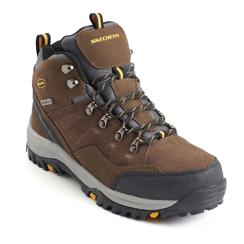UPC 190872888186 product image for Skechers Relaxed Fit Relment Pelmo Men's Waterproof Boots, Size: 12 Wide, Med Or | upcitemdb.com