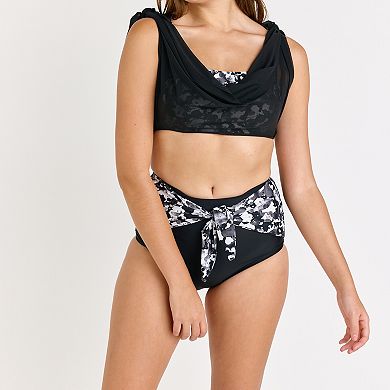 Women's 3in1 Adjustable Strap Tankini Swim Top