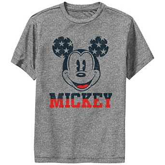 Disney's Mickey Mouse Boys 8-20 Americana Style Performance Tee