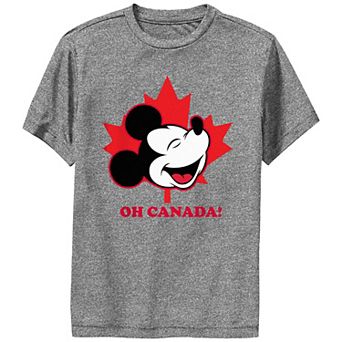 Disney's Mickey Mouse Boys 8-20 Oh Canada Performance Tee