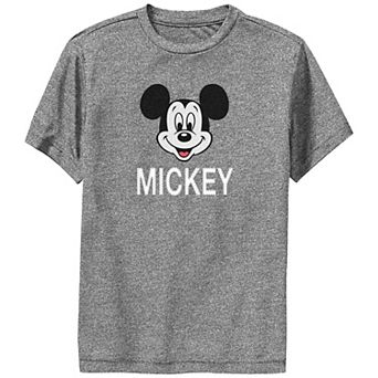 Disney's Mickey Mouse Boys 8-20 Stitched Performance Tee