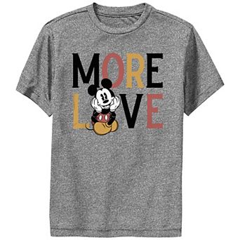Disney's Mickey Mouse Boys 8-20 More Love Performance Tee