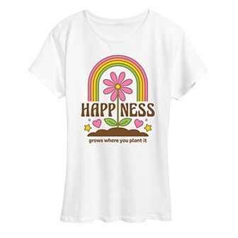 Women's Happiness Grows Graphic Tee