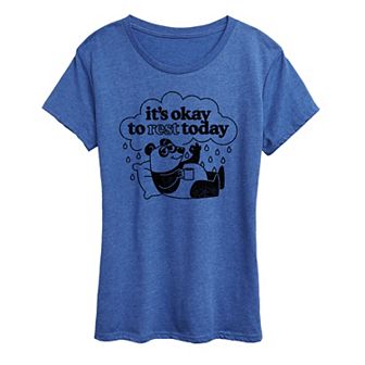 Women's It's Okay To Rest Today Graphic Tee