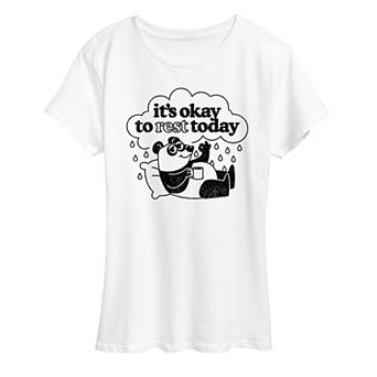 Women's It's Okay To Rest Today Graphic Tee